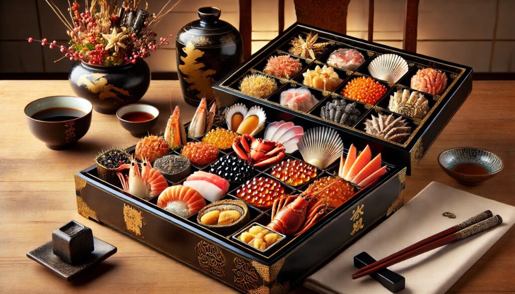 海鮮おせち口コミ評判まとめ！北海道の食材を厳選し贅沢なお正月を彩る一品