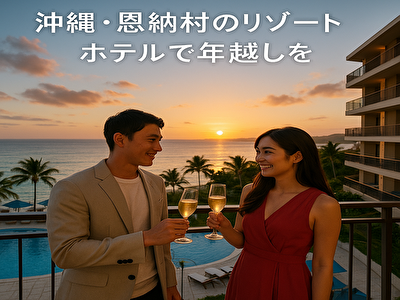 沖縄 恩納村 リゾートホテル 年越し カップルのおすすめリゾートホテルでロマンチックな年越しを