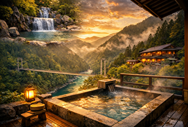 【奈良】十津川温泉郷・上湯温泉の露天風呂付き客室がある人気旅館・ホテル厳選