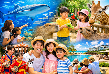 沖縄子連れ旅行2泊3日モデルコース｜テーマパーク中心＆家族向けホテル厳選