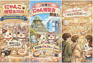 にゃんこ博覧会2026参加者必見！徒歩圏内のホテル5選【猫イベント×宿泊完全ガイド】