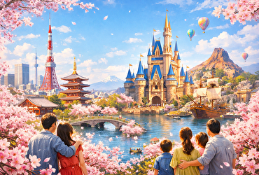 東京 春 旅行 2泊3日モデルコース｜ディズニー1日・カップル家族向け完全版