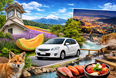 夏の北海道 20〜30代女性・友人と旅行 モデルコース4泊5日｜移動距離付き完全版！レンタカーで王道絶景を効率よく巡るプラン