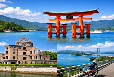 【夏の広島観光】失敗しない2泊3日モデルコース完全版｜地図付きで効率よく回る王道スポット