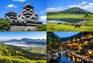 夏の熊本観光モデルコース完全ガイド｜初めてでも失敗しない王道スポット2泊3日ルート