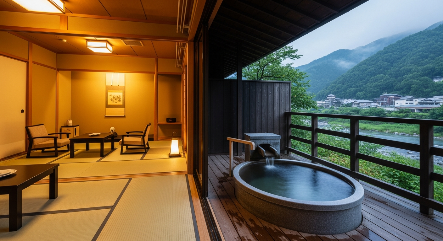 下呂温泉「水明館」の露天風呂付き客室で叶える贅沢。共働き主婦が選ぶ、タイパ抜群の家族旅行