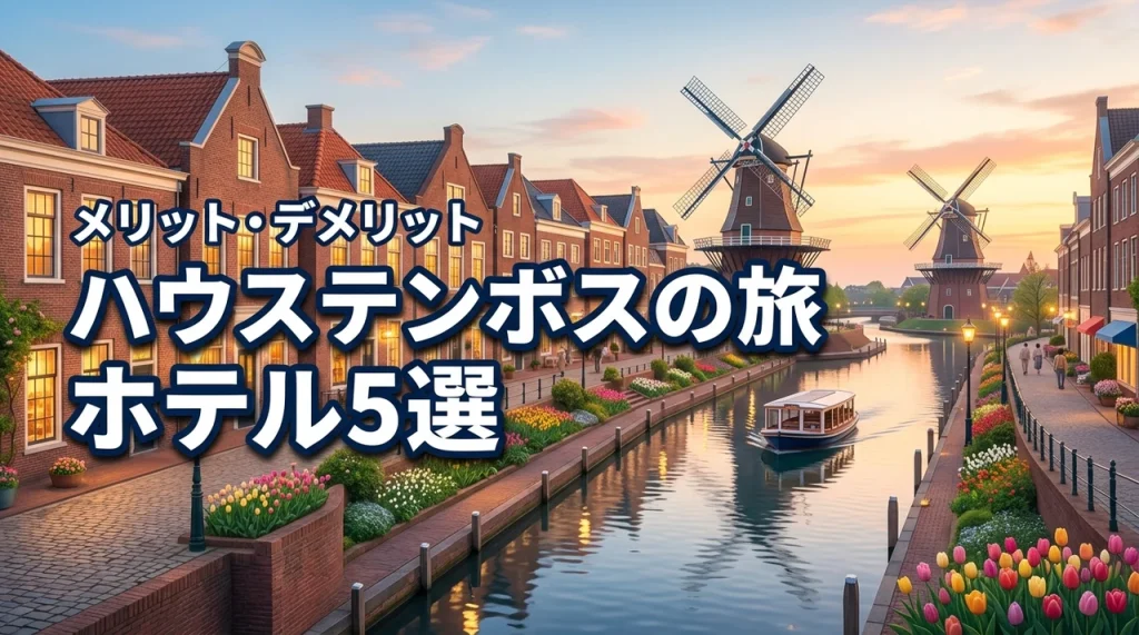 ハウステンボスの旅でおすすめのホテル5選！メリットとデメリットまで公開
