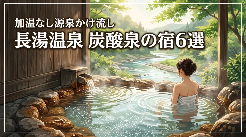 長湯温泉の炭酸泉宿に源泉かけ流しに行ってみた！加温なしの厳選6選を比較紹介
