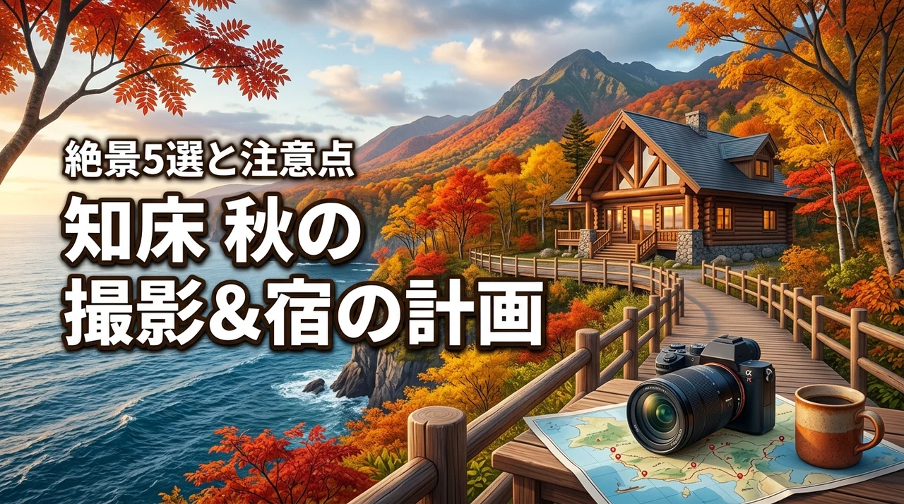 知床の秋は撮影ポイントと宿の計画が9割！絶景5選と注意点